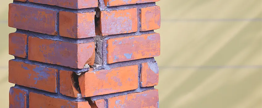 Repairing Cracked Porcelain Tiles for Fireplace in New Milford, NJ
